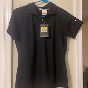 Nike Golf polo available in color black. Never worn. NWT.
